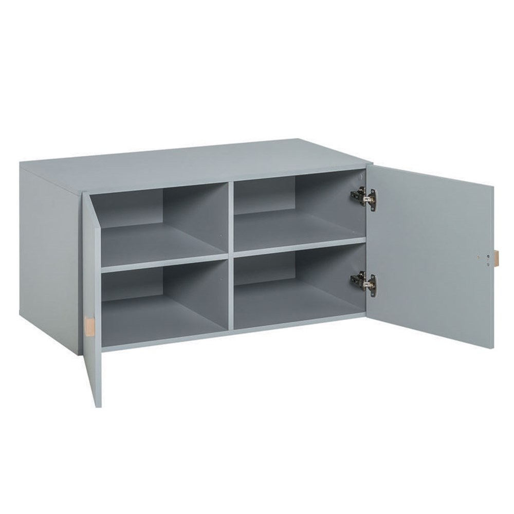 Vox Stige Low Modular 2 Door Cabinet In Grey Vox Cuckooland