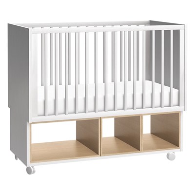 baby cot with storage