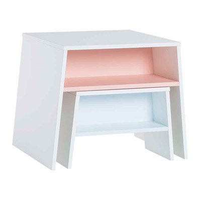 Vox Tuli Kids Stackable Desk In White Pink Vox Cuckooland