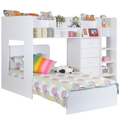 l shaped bunk beds with storage
