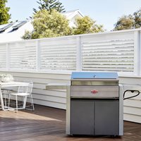 Product photograph of Beefeater 1500 Discovery 5 Burner Trolley Bbq from Cuckooland