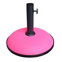 Product photograph of 15kg Concrete Parasol Base In Fuchsia Pink from Cuckooland