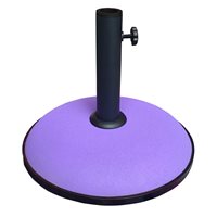 Product photograph of 15kg Concrete Parasol Base In Purple from Cuckooland