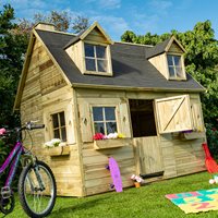 Product photograph of Rowlinson Country Cottage Playhouse from Cuckooland