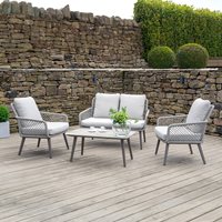 Product photograph of Pacific Lifestyle Cagliari 4 Piece Garden Sofa Set from Cuckooland