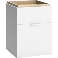Product photograph of Vox 4 You 2 Drawer Bedside Table from Cuckooland