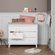 Oliver Furniture Contemporary Wood Chest of Drawers in White