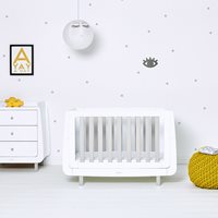 Product photograph of Snuzkot Mode Cot Bed - Grey from Cuckooland