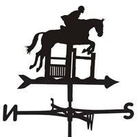 Weathervane in Albert Horse Jumping Design 