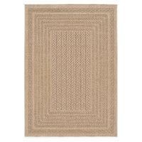 Product photograph of Maze Rattan Alfresco Indoor Outdoor Rug In Oatmeal - 160cm X 230cm from Cuckooland