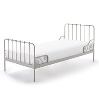 Product photograph of Vipack Alice Metal Single Kids Bed In Grey from Cuckooland