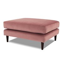 Product photograph of Alto Footstool - Boucl Mink from Cuckooland