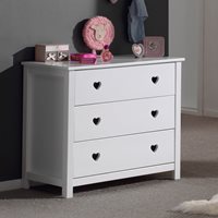 Product photograph of Vipack Amori Kids Chest Of Drawers from Cuckooland