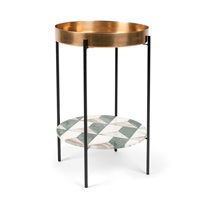 Product photograph of Bold Monkey Another Marble Side Table from Cuckooland