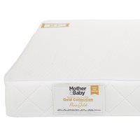 Product photograph of Mother Baby Pure Gold Anti Allergy Coir Pocket Sprung Cot Bed Mattress from Cuckooland
