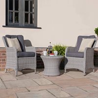 Product photograph of Maze Rattan Ascot Bistro Set from Cuckooland