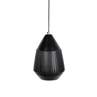 Product photograph of Aysa Tall Pendant Light - Black from Cuckooland