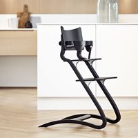 Product photograph of Leander Classic High Chair In Black from Cuckooland