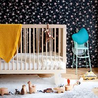 Product photograph of Oeuf Sparrow Cot Bed In Birch from Cuckooland