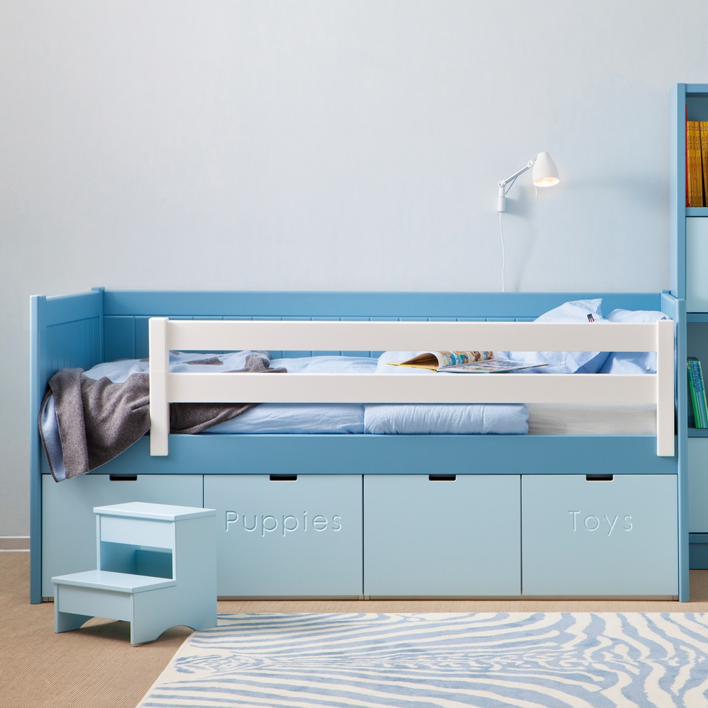 Kids Bahia Storage Bed & Step Stool - Boys & Girls Beds 