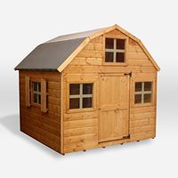 Product photograph of Mercia Kids Dutch Barn Style Wooden Playhouse from Cuckooland