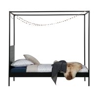 Product photograph of Woood Dani Single Four Poster Bed from Cuckooland