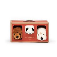 Product photograph of Bear Box Kids Mini Animal Wall Heads from Cuckooland