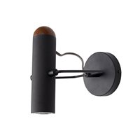 Product photograph of Zuiver Marlon Wall Light In Black from Cuckooland