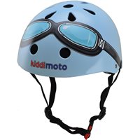 Blue Goggle Helmet by Kiddimoto
