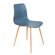 Pair of Leon Dining Chairs in Blue