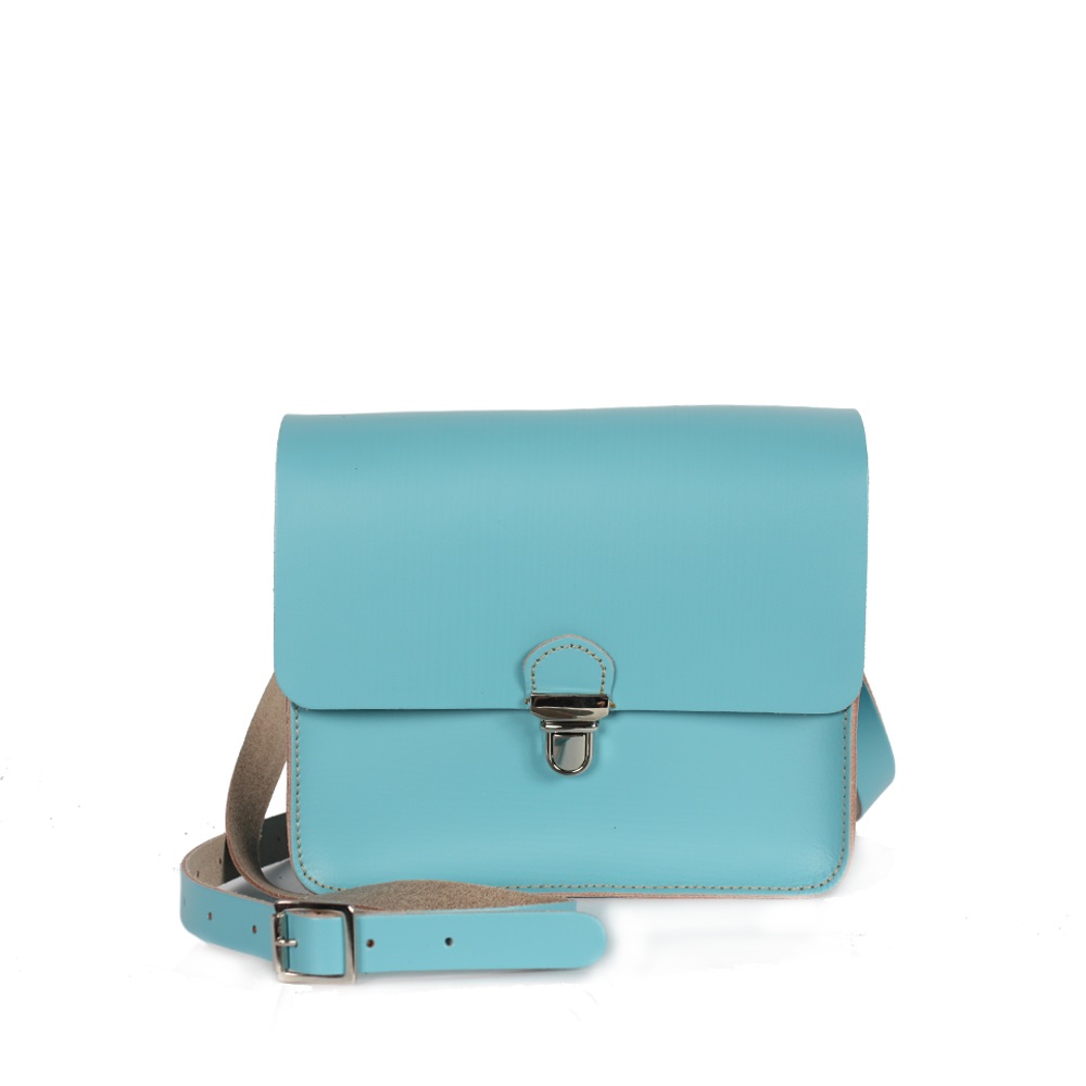 BOHO POP MINI CROSS BODY BAG in Aquamarine - handbags & lunchbags | Cu