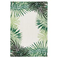 Product photograph of Maze Rattan Botany Palm Leaf Indoor Outdoor Rug - 160cm X 230cm from Cuckooland