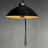 Product photograph of Heatsail Dome Patio Heater Bow Bracket Light In Black from Cuckooland