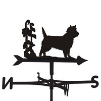 Product photograph of Cairn Dog Weathervane - Large Traditional from Cuckooland
