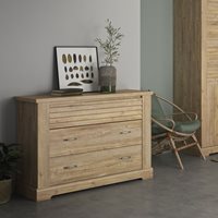 Cuckooland Camille Louvre Low and Wide Chest of Drawers