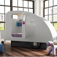 Product photograph of Mathy By Bols Original Kids Caravan Bed Available In 26 Colours from Cuckooland