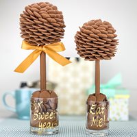 Personalised Chocolate Button Sweet Tree 