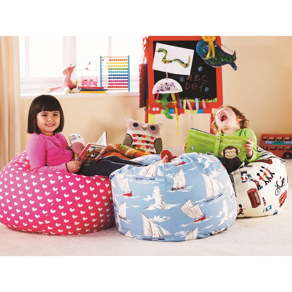 Kids Bean Bag With Removable Washable Cover - Churchfield | Cuckooland
