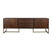 Product photograph of Dutchbone Class Low Sideboard - Black from Cuckooland
