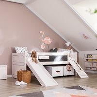 Product photograph of Lifetime Luxury Climb Slide Kids Bed - Lifetime Whitewash from Cuckooland