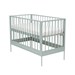 Bliss Baby Cot In Seagreen - Coming Kids | Cuckooland