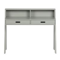 Product photograph of Woood Connect Desk - Concrete Grey from Cuckooland