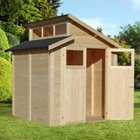 Product photograph of Rowlinson Paramount 7x7 Skylight Shed - Natural from Cuckooland