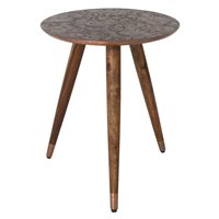 Product photograph of Dutchbone Bast Side Table - Copper from Cuckooland