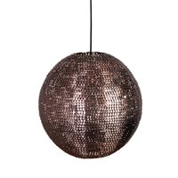 Product photograph of Dutchbone Cooper Round Pendant Lamp from Cuckooland