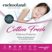 Product photograph of Cotton Fresh Single Waterproof Mattress Protector from Cuckooland