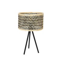 Product photograph of Ellis Bamboo Table Lamp from Cuckooland