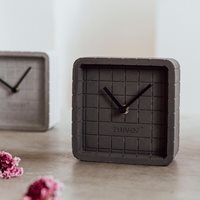 Product photograph of Zuiver Cute Concrete Clock from Cuckooland