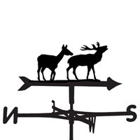 Weathervane in Pair of Deer Design 