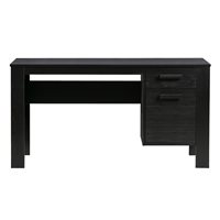 Product photograph of Woood Dennis Computer Office Desk In Black from Cuckooland